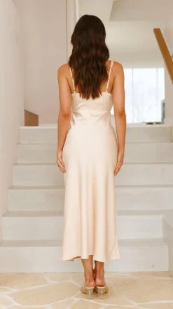 Alive Girl Je T'Aime|Dresses^Audrey Maxi Dress - Champagne