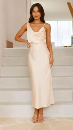 Alive Girl Je T'Aime|Dresses^Audrey Maxi Dress - Champagne