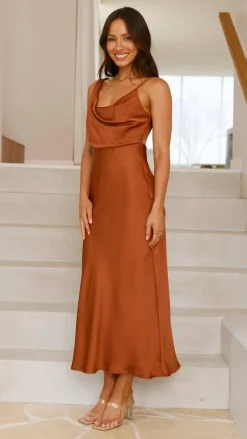 Alive Girl Je T'Aime|Dresses^Audrey Maxi Dress - Copper