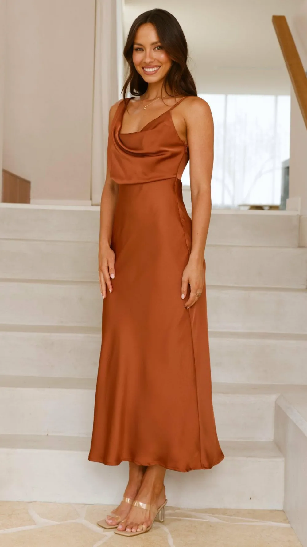 Alive Girl Je T'Aime|Dresses^Audrey Maxi Dress - Copper