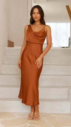 Alive Girl Je T'Aime|Dresses^Audrey Maxi Dress - Copper