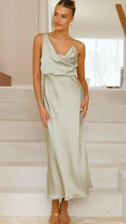 Alive Girl Je T'Aime|Dresses^Audrey Maxi Dress - Olive