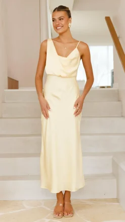 Alive Girl Je T'Aime|Dresses^Audrey Maxi Dress - Yellow
