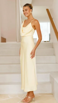 Alive Girl Je T'Aime|Dresses^Audrey Maxi Dress - Yellow