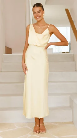 Alive Girl Je T'Aime|Dresses^Audrey Maxi Dress - Yellow