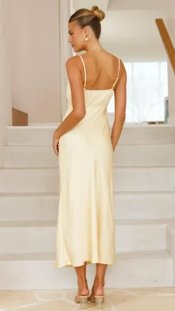 Alive Girl Je T'Aime|Dresses^Audrey Maxi Dress - Yellow