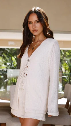 Alive Girl Sets|Tops^Ava Long Sleeve Top - Cream