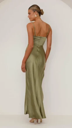 SASHA (BNE) Mon Cheri|Dresses^Ava Maxi Dress - Olive