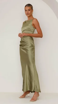 SASHA (BNE) Mon Cheri|Dresses^Ava Maxi Dress - Olive