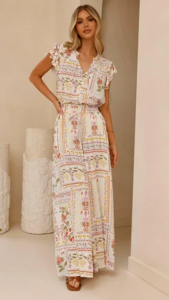 Iris Maxi Sets|Bottoms^Avery Wide Leg Pants - Leah Print