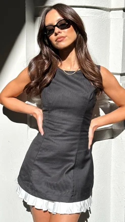Burans Sale Dresses^Aya Mini Dress - Black