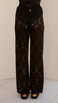 By Frankie Sets|Bottoms^Azura Shirt And Pants Set - Black