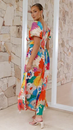 Pink Diamond Dresses|Maxi^Baker Maxi Dress - Multi Floral