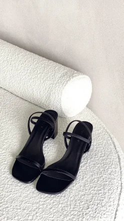 Billini Billini|Heels^Balton Mule Heels - Black