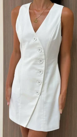 LILYWHYT Sale Dresses^Basia Mini Dress - White