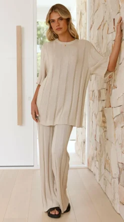 Burans Knit Tops|Knitwear^Bayu Knit Top - Cream