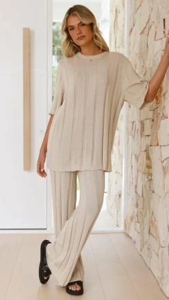 Burans Knit Tops|Knitwear^Bayu Knit Top - Cream