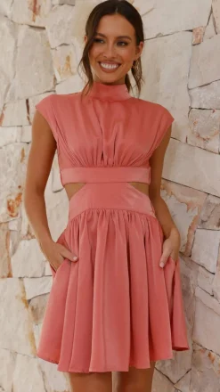 YH AND CO Sale Dresses^Beatrice Mini Dress - Desert