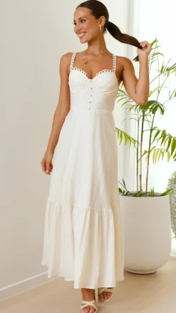 LILYWHYT Sale Dresses^Beatrix Maxi Dress - Butter