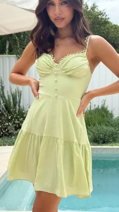 LILYWHYT Sale Dresses^Beatrix Mini Dress - Sage