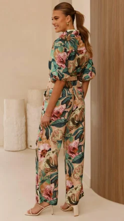 Bubblegum Sets|Bottoms^Becca Wide Leg Pants - Mocha Rose