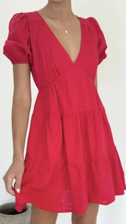 Little Lies Sale Dresses^Billie Mini Dress - Red
