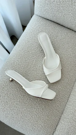 Billini Billini^Blossom Heels - White Shine