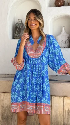 Jaase Sale Dresses^Boheme Mini Dress - Vacay Print