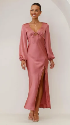 Alive Girl Sale Evening|Sale Dresses^Brigitte Maxi Dress - Baked Rose