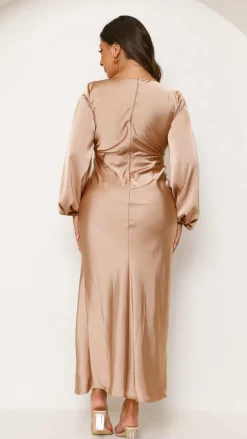 Alive Girl Sale Evening|Sale Dresses^Brigitte Maxi Dress - Latte
