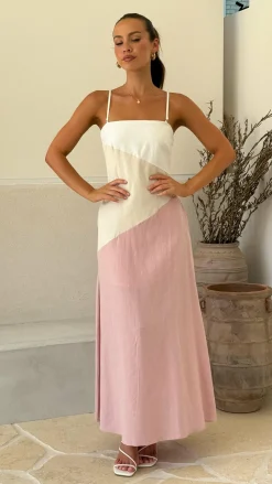 Fashion Allied Sale Dresses^Brionie Maxi Dress - Pink/ White