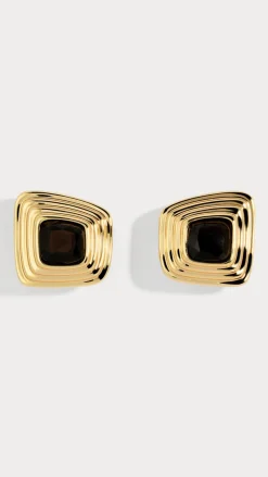 Your Accessory Shop Earrings|Polo^Bronnie Earrings - Gold / Black