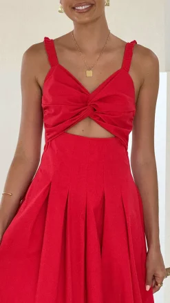 Pink Diamond Dresses|Maxi^Bryce Maxi Dress - Red