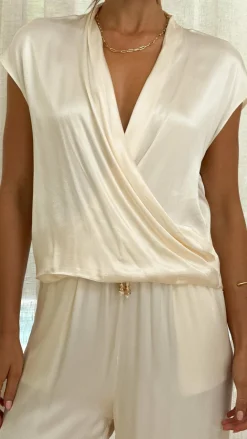 Fashion Allied Sets|Bottoms^Brylee Pants - Cream