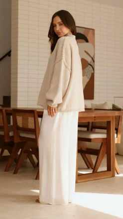 Fashion Allied Sets|Bottoms^Brylee Pants - Cream
