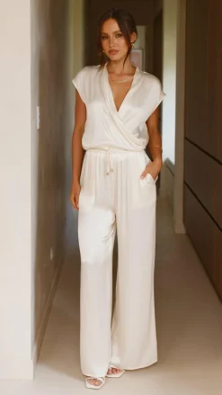 Fashion Allied Sets|Bottoms^Brylee Pants - Cream