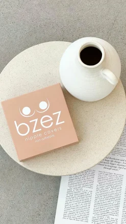BZEZ Booby Tape And Bra Accessories^Silicone Nipple Covers - Non adhesive - Bare