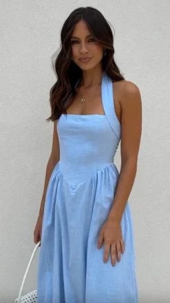 Pink Diamond Dresses|Casual^Caden Maxi Dress - Blue