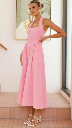 Pink Diamond Dresses|Maxi^Caden Maxi Dress - Pink