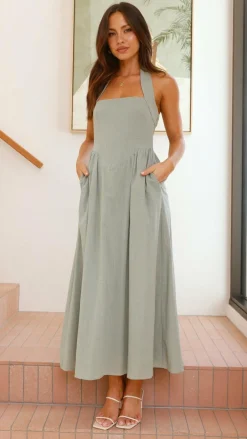 Pink Diamond Sale Dresses^Caden Maxi Dress - Sage