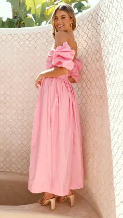 Main St Sale Dresses^Caelius Midi Dress - Pink