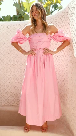 Main St Sale Dresses^Caelius Midi Dress - Pink