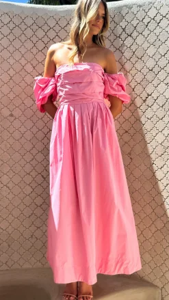 Main St Sale Dresses^Caelius Midi Dress - Pink
