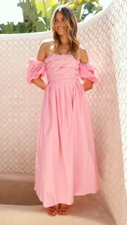 Main St Sale Dresses^Caelius Midi Dress - Pink
