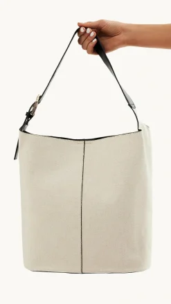 Billini Bags|Billini^Cali Shoulder Bag - Bone Linen