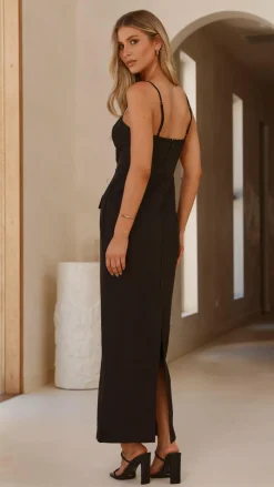 SASHA (BNE) Dresses|Maxi^Carabella Maxi Dress - Black