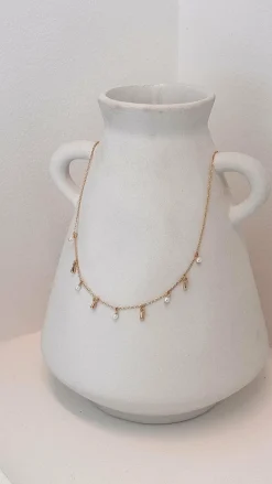 Jolie and Deen Necklaces^Cassandra Necklace - Gold
