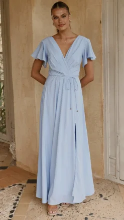LILYWHYT Mi Amore|Dresses^Charlize Maxi Dress - Blue
