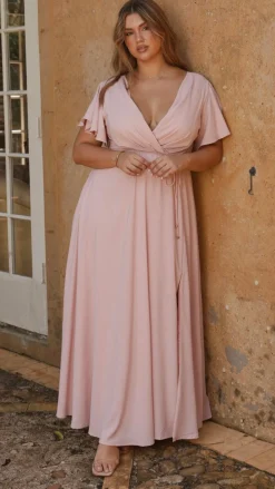 LILYWHYT Mi Amore|Dresses^Charlize Maxi Dress - Dusty Pink