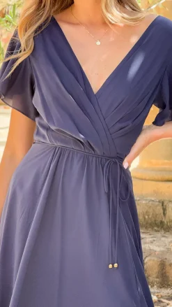 LILYWHYT Mi Amore|Dresses^Charlize Maxi Dress - Navy